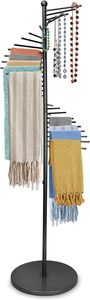 Espositore Moderno a Spirale per Sciarpe, Stand in Metallo per <span class=keywords><strong>Abbigliamento</strong></span> per Boutique e Mercati di Artigianato - Product Image 2