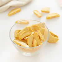 Natuurlijke groothandel bulk hoge kwaliteit gesneden gevriesdroogde mango zoete gezonde instant snacks openlucht gekweekt klaar om te eten
