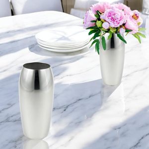 Vase à fleurs de table haut de gamme en fer, écologique, moderne, minimaliste, finition or doux, tendance côtier mondiale - Product Image 4