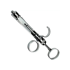 Seringue dentaire en acier inoxydable de base, finition polie, légère, certifiée CE, personnalisable avec logo couleur, pour usage chirurgical dentaire - Product Image 6