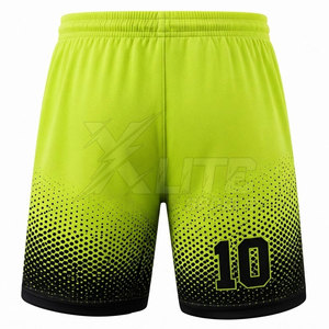 Shorts de football pour hommes grande taille de haute qualité, design personnalisé, vêtements de sport respirants et anti-humidité pour l'entraînement en équipe, adultes - Product Image 2