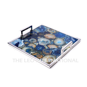 Plateaux décoratifs multifonctionnels en aluminium personnalisés, couleur sur mesure, forme créative - Plats de service haut de gamme très demandés - Product Image 5