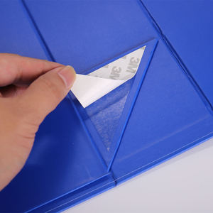 Caja de Papel Plegable Azul de Lujo, Personalizada, Ecológica, con Materiales Reciclados, Forro de Esponja, Cartón Rígido, Embalaje de Regalo con Logotipo Personalizado - Product Image 4