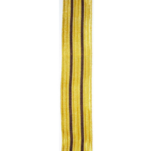 Cinta de Jacquard Dorada y Encaje Metálico Plateado Personalizados OEM para Cinturones y Fajas de Academia, Adorno a Rayas Multicolor - Product Image 5