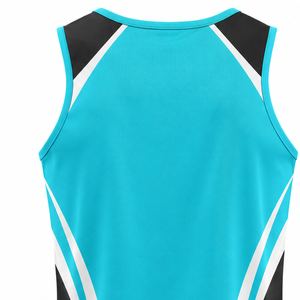 Men's Athletic Tank Top Lightweight Breathable Gym Vest Custom Printed Sleeveless Sports Shirt for Running Training and Fitness - Product Image 4