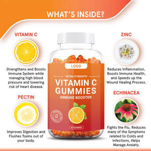 Gommes naturelles à la vitamine <span class=keywords><strong>C</strong></span> Marque privée OEM ODM Fabrication sur mesure disponible - Product Image 2