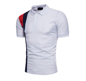 Chemises polo pour hommes de haute qualité, confortables, à manches courtes, pour les activités quotidiennes et une élégance décontractée, 100 % coton peigné. - Product Image 6