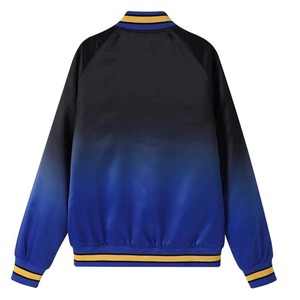 แจ็คเก็ตบอมเบอร์ Sigma Gamma Rho sorority Ombre กำหนดเองสีดำสีน้ำเงินของผู้หญิง - Product Image 3