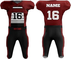 Uniforme de Fútbol Americano de Estilo Único a Precio Económico, Uniforme Profesional de Fútbol Americano para Jóvenes, Venta al Por Mayor - Product Image 3