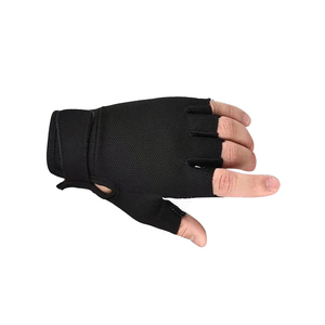Leather Fitness <b>Gloves</b> Button Closure Breathable Non Slip Grip <b>Weight</b> Lifting Gym Workout <b>Gloves</b> Unisex grip sports <b>gloves</b> work - Product Image 4