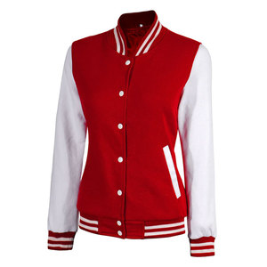 Veste de baseball personnalisée pour femme, en coton tricoté durable, confortable et respirante - Product Image 6
