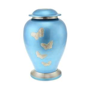 Urne funéraire de luxe en laiton, gravée de motifs floraux, forme dôme, style moderne, pour adultes, fournitures funéraires, dernières urnes de crémation 2026 - Product Image 4