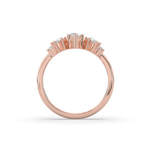 Anillo de Compromiso de Plata de Ley 925 con Diamante Cultivado en Laboratorio de Corte Pera de 1.9 Ct, Certificación IGI, Estilo Lujoso y Ligero para Mujer - Product Image 2