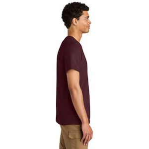 T-shirt en coton peigné Jerzees 570M, vêtements promotionnels personnalisés, vente en gros aux États-Unis, t-shirt à col rond, jersey de coton respirant, décontracté - Product Image 4