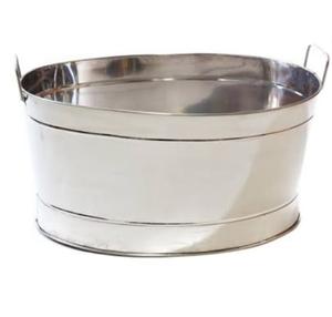 Cubeta de Hielo de Estilo Clásico y Aspecto Elegante para Enfriar Cerveza, Forma Ovalada, Alta Calidad, para Fiestas y Bodas - Product Image 1