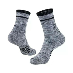 Premium Quality Thin Bamboo <b>Socks</b> for <b>Men</b> Quick Dry Anti-Bacterial Crew Business <b>Socks</b> Custom Logo Bottom Hot Selling - Product Image 4