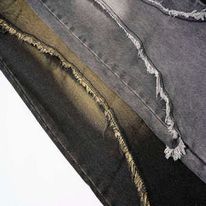 Manufacturer Direct Men's Wholesale Breathable Casual Dark Straight Solid Denim Jeans Embroidery for Summer Autumn Winter - Product Image 4