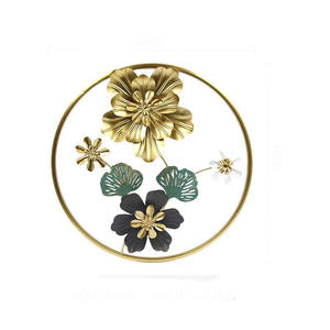 Luxury Gold Ginkgo Leaf Metal Wall Art Set Modern Botanical Wall Decor Iron Wall <b>Hanging</b> for Living Room Bedroom Hotel - Product Image 5