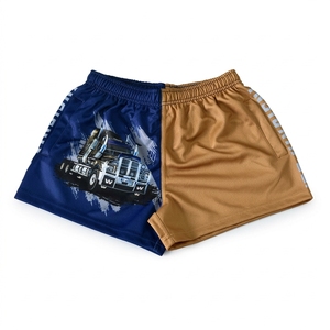 Pantalones Cortos Deportivos de Lona Ecológicos Personalizados, OEM/ODM, MOQ Bajo de 2 Piezas, Pedidos al por Mayor, Alta Calidad, Secado Rápido, Transpirables, para Hombre - Product Image 1