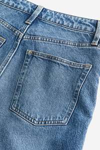 Jeans Vaqueros Anchos Personalizados para Mujer, Estilo Vintage, Lavados, con Bordado, Diseño de Jeans Anchos de Mezclilla - Product Image 4