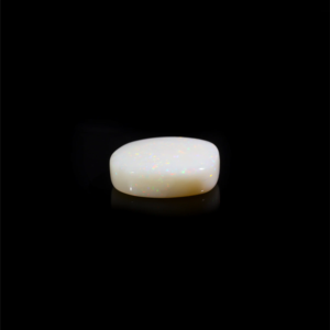 Natural White Opal Loose Gemstone 9.15 Carat Certified Raw 20mm - Product Image 3