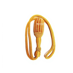 QUICK WAY INDUSTRIES Nudo de caballería y sable americano de material personalizado con diseño de nudo de daga de la Guerra Civil Británica sin correa - Product Image 2