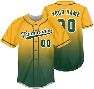 Camisetas de Béisbol y Sóftbol Personalizadas con Estampado y Bordado, Sublimadas, Baratas, al por Mayor, Diseño OEM - Product Image 1