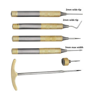 ชุดเครื่องมือถอนฟันแบบยืดหยุ่น 6 ชิ้น Dom Med Dynamics พร้อมอุปกรณ์ยกฟันชนิด Luxating ทำจากสแตนเลสสตีล สำหรับงานทันตกรรมปริทันต์ - Product Image 5