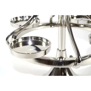 Portavelas de Hierro Premium, Fábrica de Exportación para Mayoristas, Minoristas, Importadores y Distribuidores de Decoración del Hogar, Hecho a Mano en Acero Inoxidable - Product Image 2