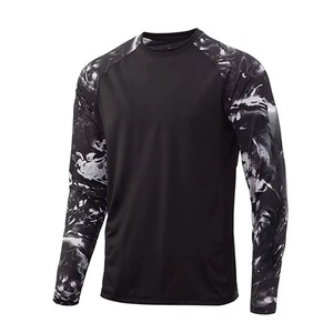 Chemises de pêche personnalisées pour hommes, nouvelle mode, manches longues, sublimées, anti-UV, impression durable de haute qualité, manches longues. - Product Image 1