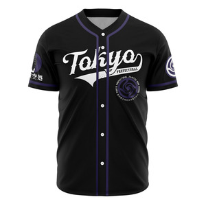 Prêt à expédier : Dernier style de maillot de baseball américain brodé, uniforme d'équipe personnalisé - Product Image 3