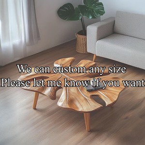 Wholesale Modern <b>Walnut</b> Wood Live Edge <b>Coffee</b> <b>Table</b> Unique Unique Furniture for Living Room Decor Made In Viet Nam - Product Image 6