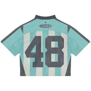 Camiseta de fútbol americano de malla personalizada de gran tamaño para hombre, camiseta de práctica de malla, camisetas de fútbol americano de malla personalizadas - Product Image 6