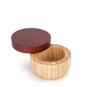 Acacia Wood Incense Holder <b>with</b> Lid Stainless Steel Charcoal Tray Aromatherapy <b>Diffuser</b> for Home Kitchen - Product Image 2