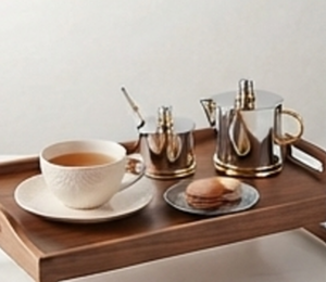 Juego moderno de azucarero y lechero de acero inoxidable con detalles dorados, acabado brillante redondo, resistente al óxido, accesorios de cocina - Product Image 6
