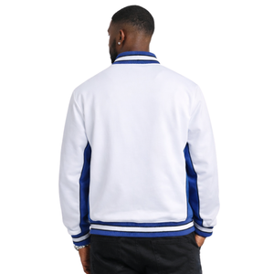 Chaqueta de Calentamiento de Forro Polar Blanco Phi Beta Sigma, Ropa de Fraternidad Griega con Ajuste Atlético, Comodidad y Estilo Deportivo - Product Image 2