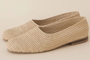 Handmade <b>Raffia</b> <b>Sandals</b>: Moroccan Summer Beach Shoes - Product Image 2