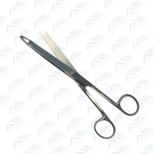 Ciseaux d'enterotomie disponibles en deux types de pointes, outil chirurgical de précision en acier inoxydable allemand de haute qualité pour une utilisation sûre - Product Image 3