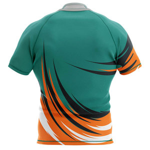 High Demanded Custom Lightweight Rugby Jersey 2026 High Quality 100% <b>Polyester</b> Anti-Bacterial Quick Dry Breathable OEM Serviced - Product Image 3