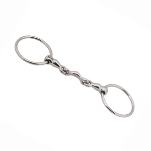 Proveedor Mayorista OEM: Bocado de Anillas Sueltas Premium de Acero Inoxidable para Caballos y Ponis, para Equitación y Aperos Ecuestres - Product Image 1