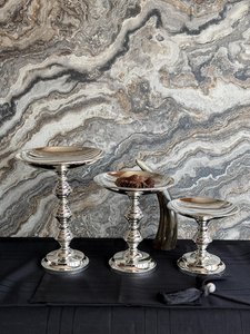 Vintage Style Metal Dessert Serving <b>Stand</b> - Product Image 1