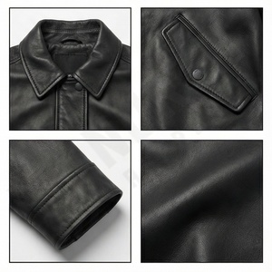 Nouveau design de veste en cuir suédé de chèvre pour femmes veste en cuir tricotée personnalisable d'hiver respirante de haute qualité - Product Image 4