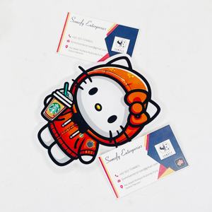 Pince à cils Hello Kitty en acier inoxydable avec aimants, design café, logo personnalisé, outils à cils portables et écologiques - Product Image 5