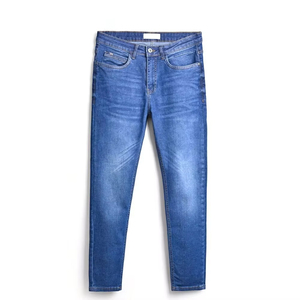 Top Selling High Quality Men <b>Winter</b> Breathable Soft Denim <b>Jeans</b> Pants 100% Cotton Casual Fitness OEM Service Made IN Pakistan - Product Image 1