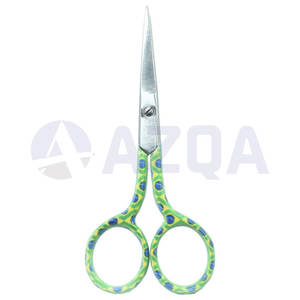 Ciseaux à broder en acier inoxydable couleur personnalisée en gros avec poignée imprimée, mini coupe-fil, outil de couture et de loisirs créatifs - Product Image 6