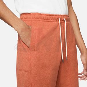 Shorts d'été pour hommes en molleton bouclette de haute qualité 100 % coton, design uni, style plage, prix de gros, short en polaire pas cher - Product Image 4