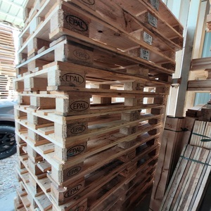 Palettes Euro EPAL robustes à simple face, palettes en bois à 4 voies pour le stockage en entrepôt, l'exportation et la manutention de marchandises - Product Image 3