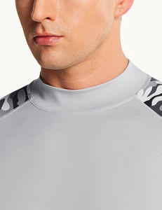 Men Adults Long Sleeve Eco-Friendly <b>Beaded</b> Rash Guard Quick Dry Breathable UPF50+ Sports Shirt Seamless <b>Fusing</b> Front Custom Logo - Product Image 6