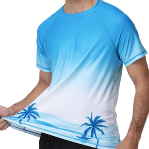 Chemise de pêche à manches courtes personnalisée par sublimation, respirante, séchage rapide, protection solaire, pour homme - Product Image 3