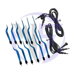 Pinzas Bipolares Electroaisladas Oftálmicas de Alta Calidad EU, Puntas de 1.0mm y 1.5mm, Reutilizables, Disponibles en Cualquier Tamaño 4.5 / 7, Wenquar Surgical - Product Image 3